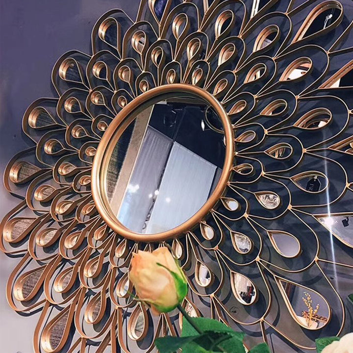 MAS-1766 Masdio Sunburst Metal Mirror