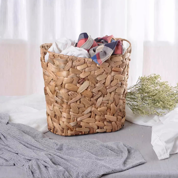 MAS-1775 Masdio Braided Rope Storage Basket with Handles