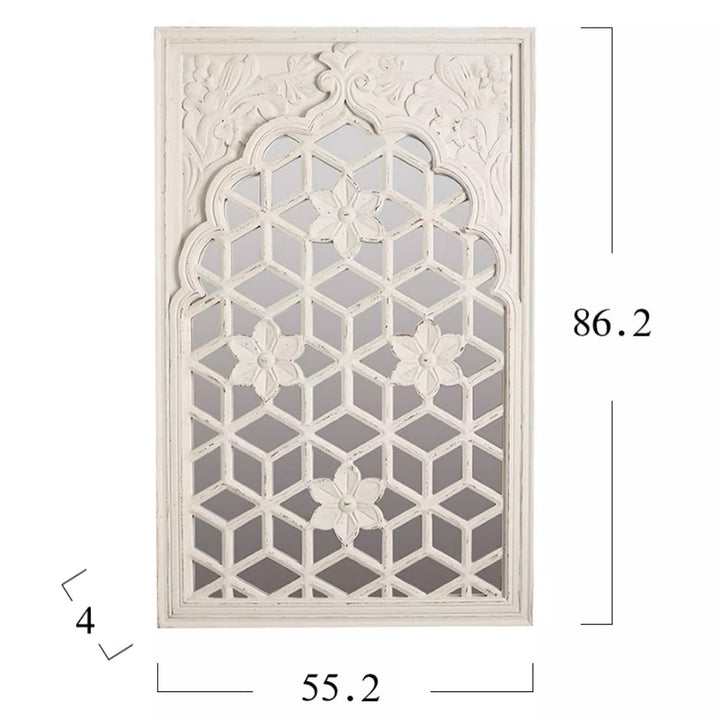 MAS-1779 Masdio Floral Arch Wall Mirror