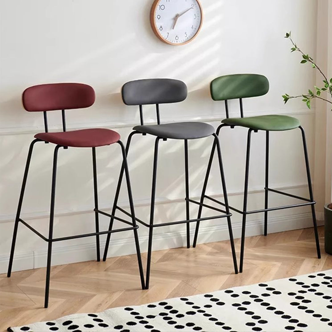 MAS-1801 Masdio Modern Leather Bar Stool Masdio