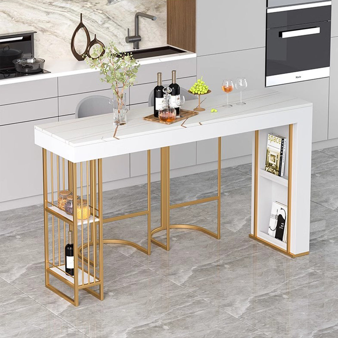 MAS-1803 Masdio Modern Slate Bar Table