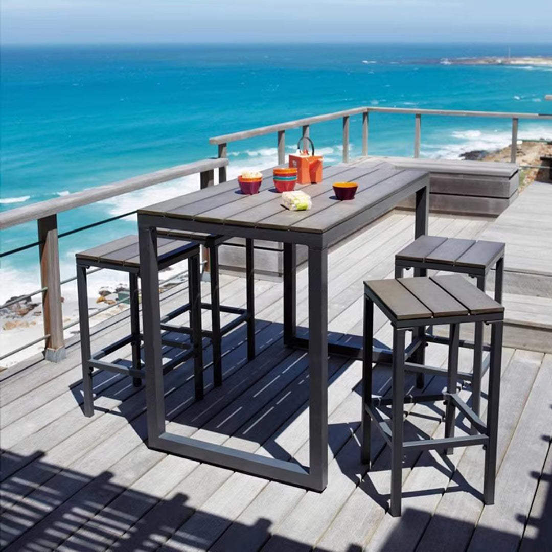 MAS-1804 Masdio Modern Outdoor Bar Table & Chairs