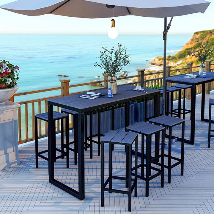 MAS-1804 Masdio Modern Outdoor Bar Table & Chairs