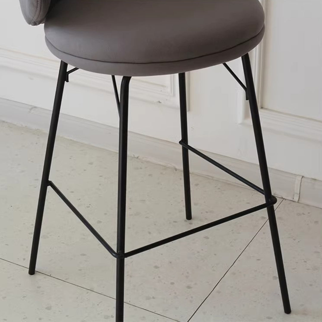 MAS-1811 Masdio Modern Boucle Bar Stool