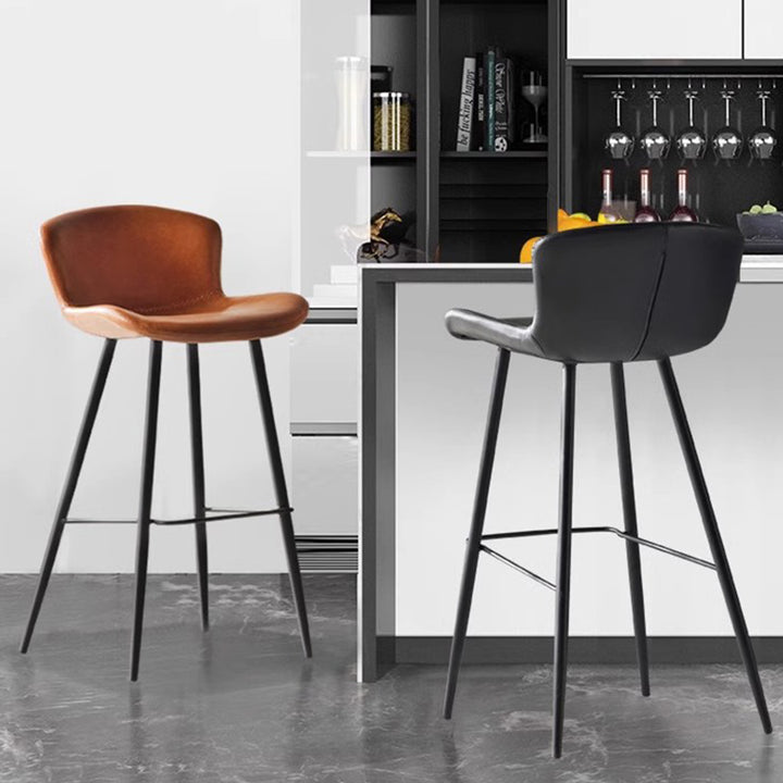 MAS-1817 Masdio Modern Leather Bar Stool