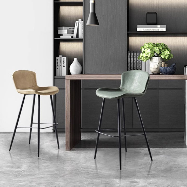 MAS-1817 Masdio Modern Leather Bar Stool