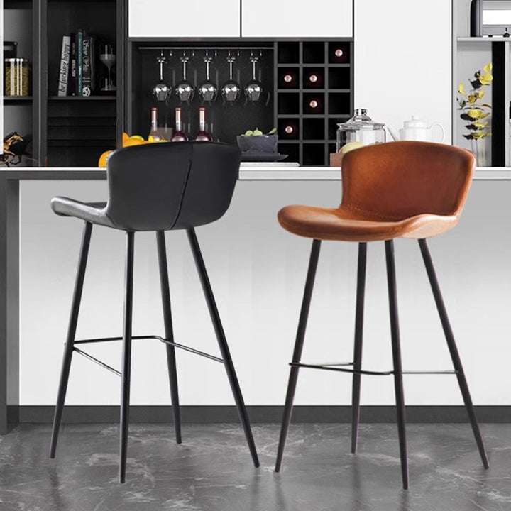 MAS-1817 Masdio Modern Leather Bar Stool