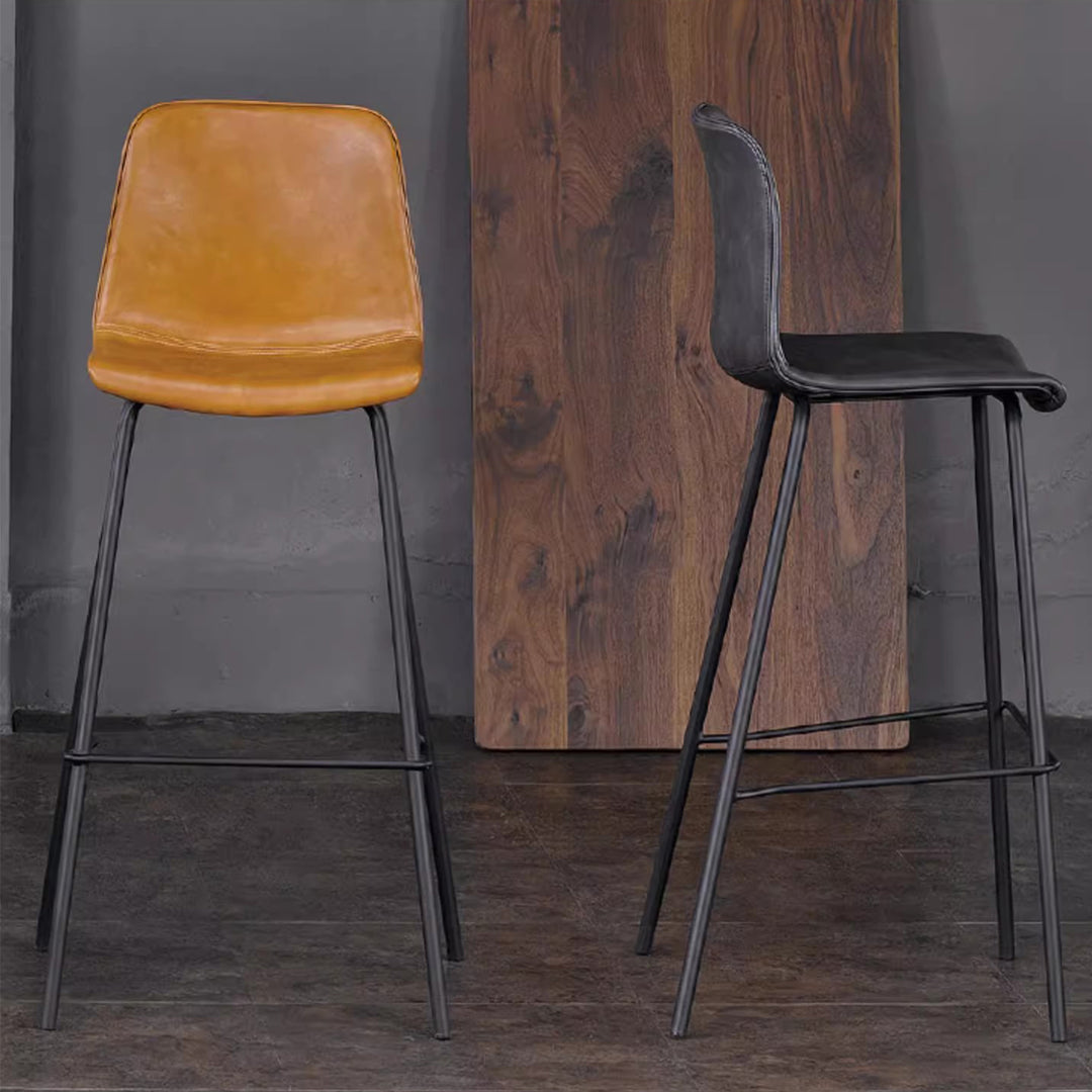 MAS-1832 Masdio Vintage Faux Leather Bar Stool