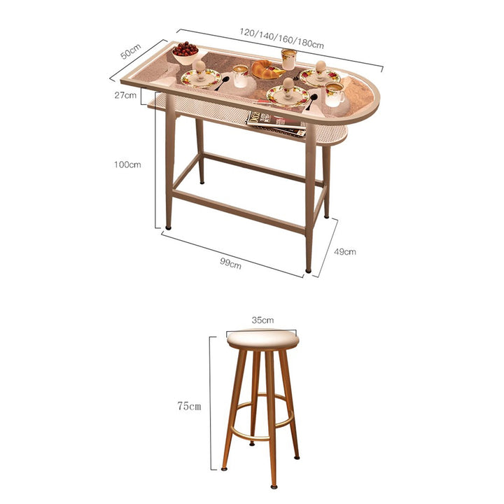 MAS-1834 Masdio Modern Bar Table