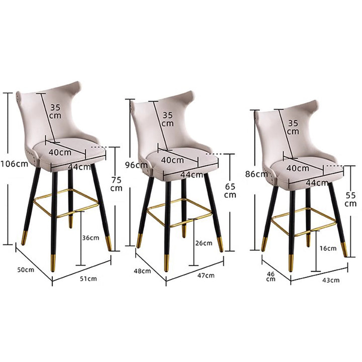 MAS-1835 Masdio Modern Bar Stool