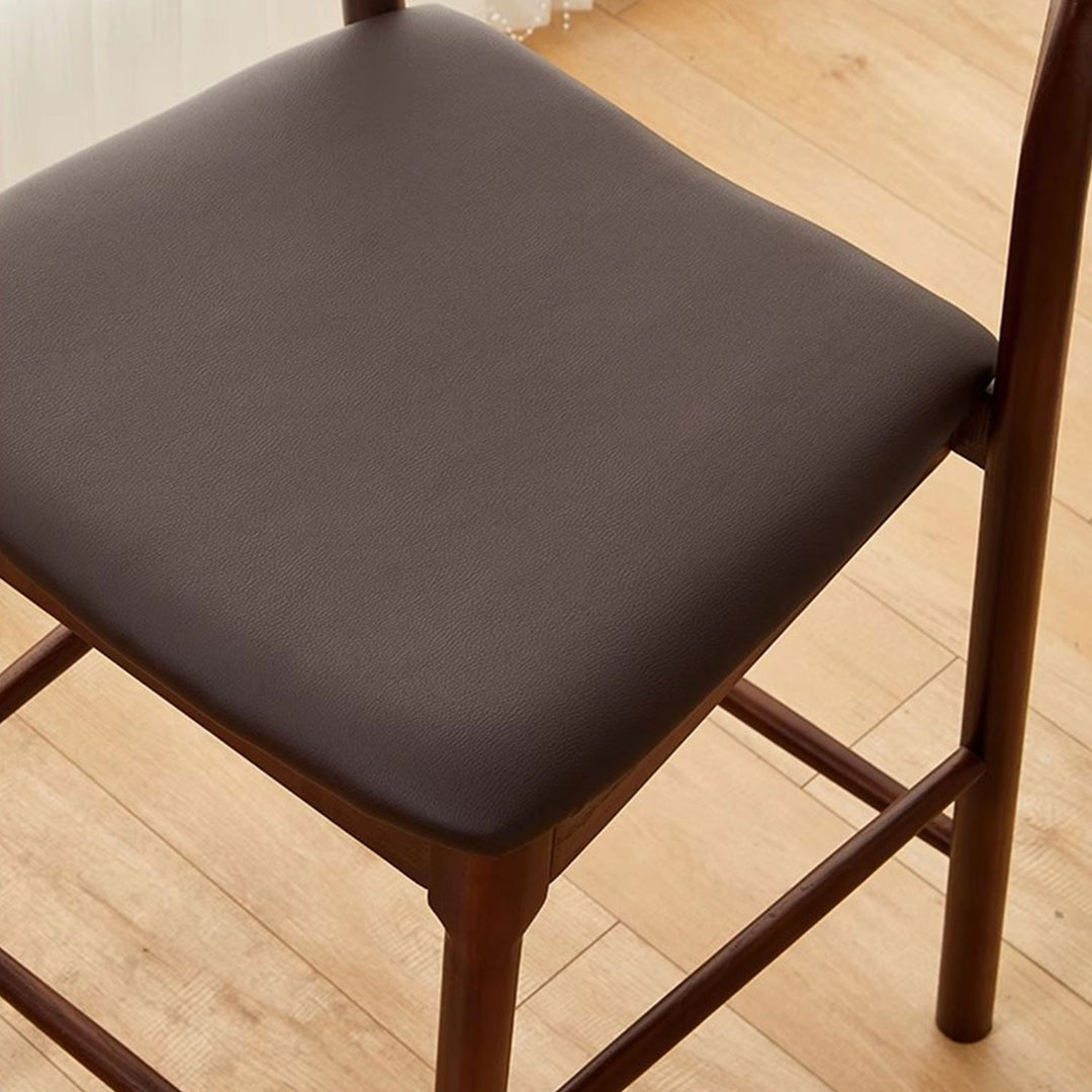 MAS-1844 Masdio Modern Solid Wood Bar Stool