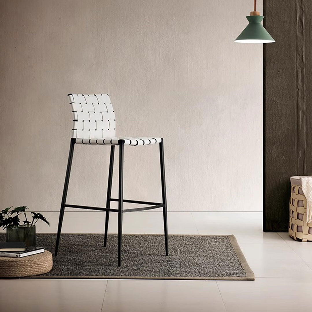 MAS-1856 Masdio Modern Leather Bar Stool