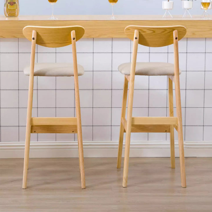 MAS-1875 Masdio Vintage Solid Wood Bar Table & Stools Masdio