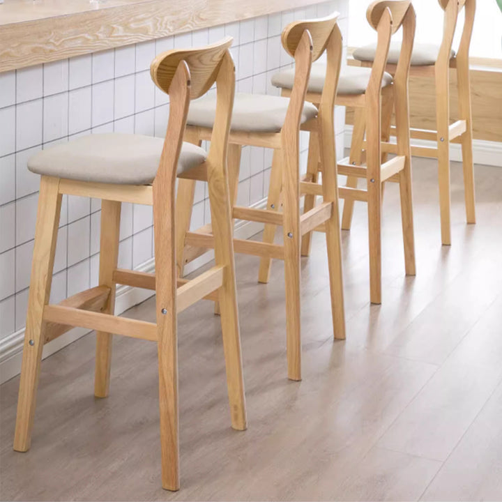 MAS-1875 Masdio Vintage Solid Wood Bar Table & Stools Masdio