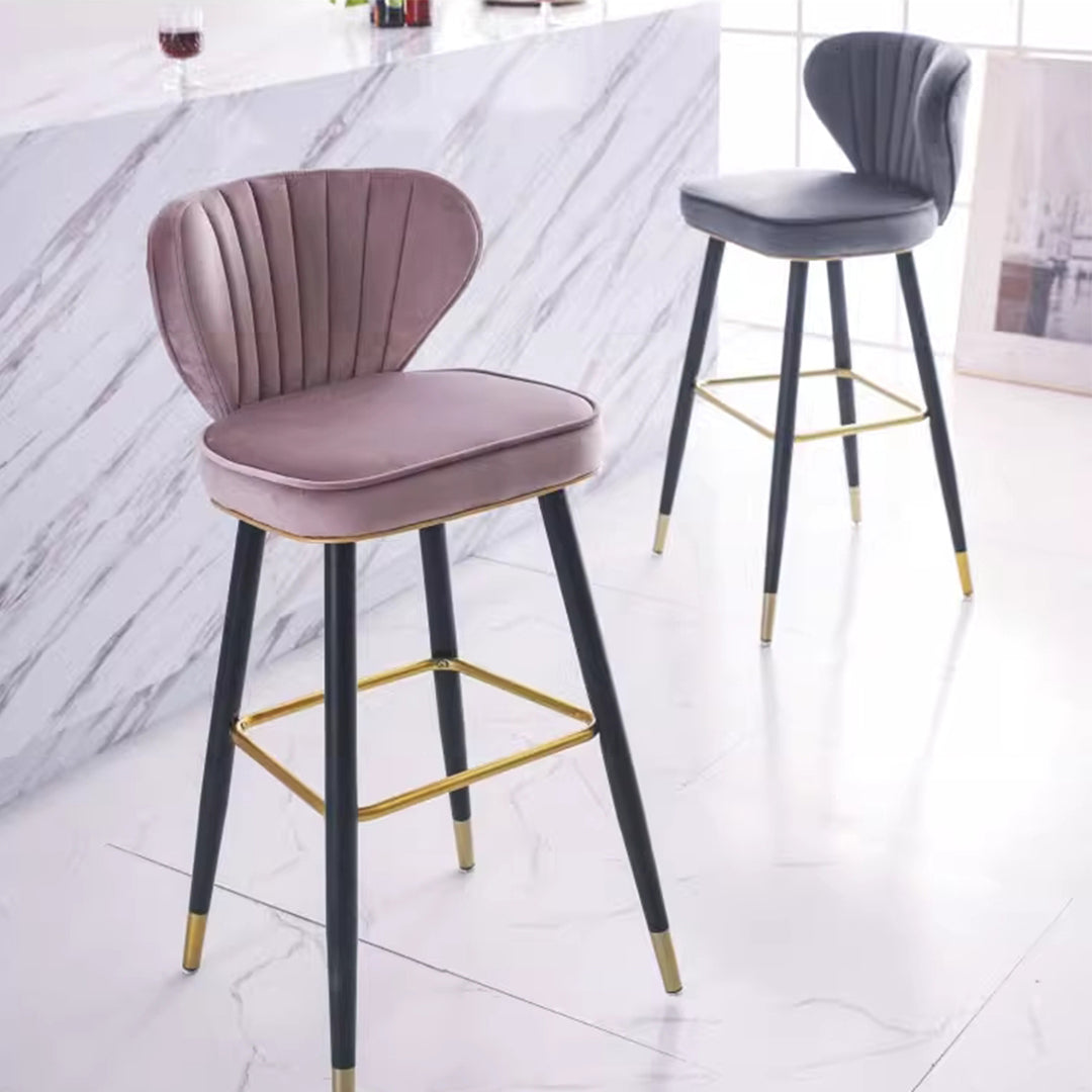 MAS-1880 Masdio Luxury Velvet Bar Chair Masdio