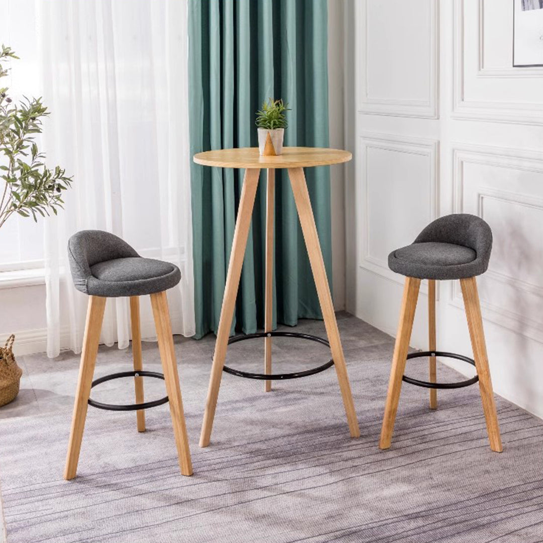 MAS-1884 Masdio Scandinavian Bar Table & Stools Masdio