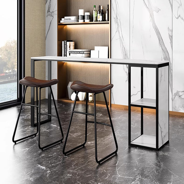 MAS-1887 Masdio Modern Marble Bar Table