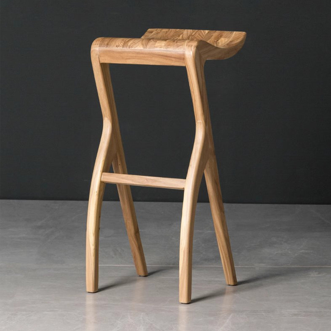 MAS-1895 Masdio Modern Solid Wood Bar Stool Masdio