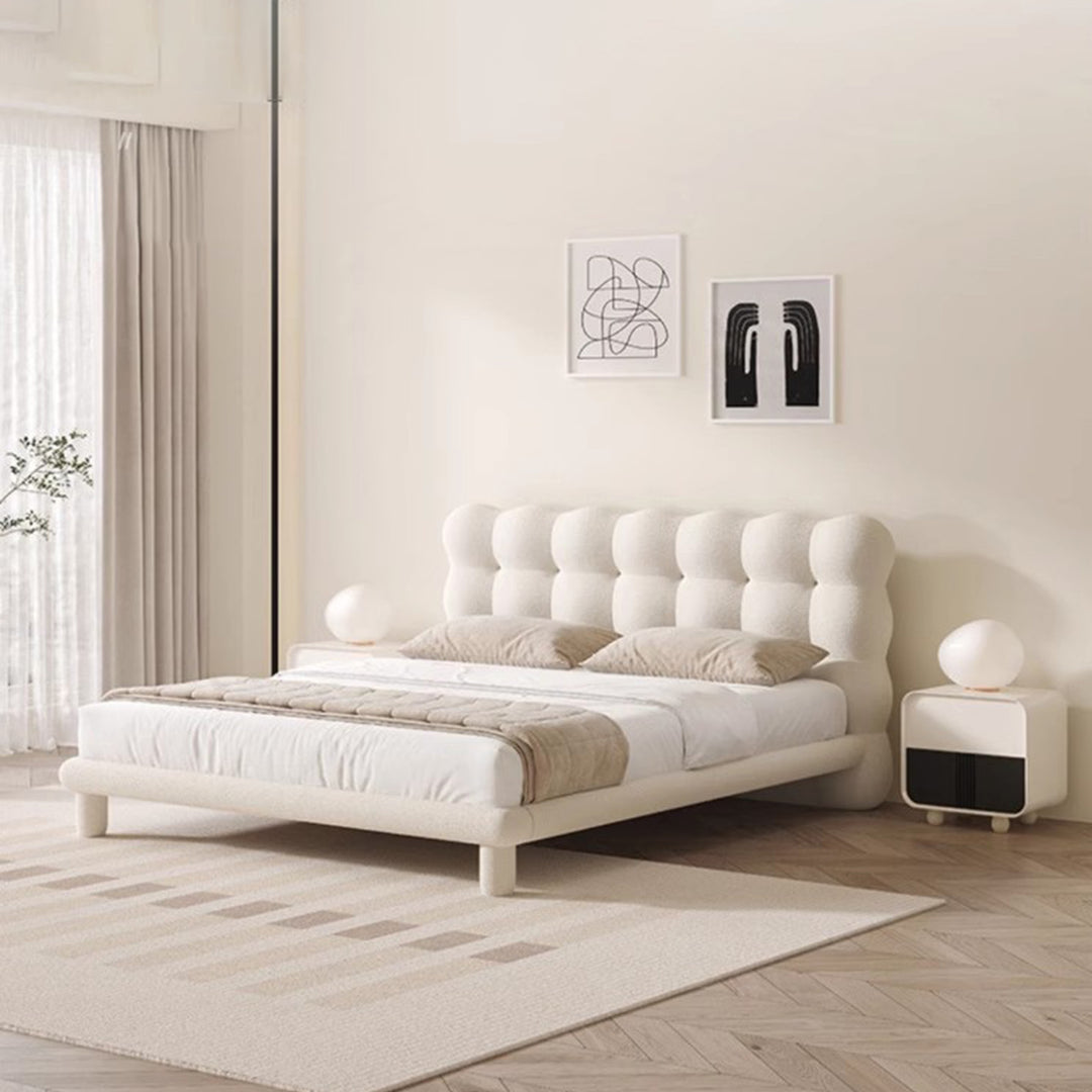 MAS-1899 Masdio Modern Boucle Bedframe