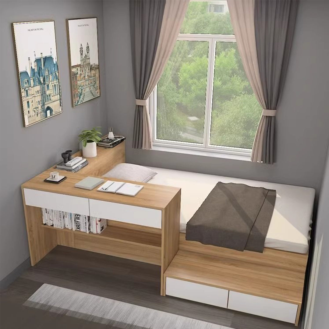 MAS-1902 Masdio Modern Storage Bed & Study Table Masdio