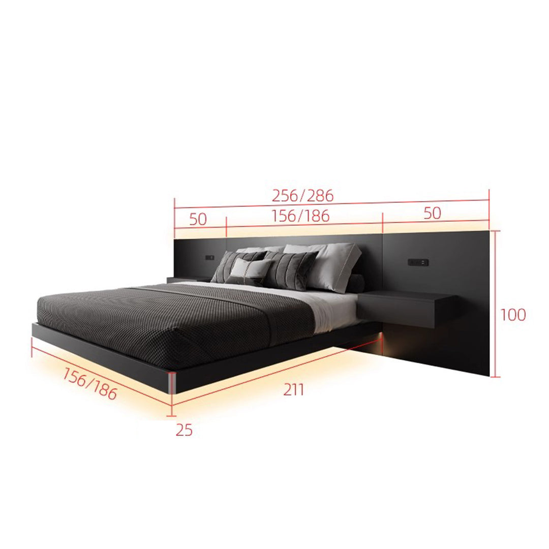 MAS-1907 Masdio Modern Floating Bedframe