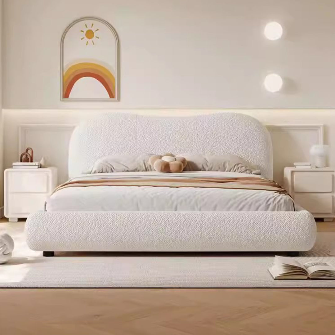 MAS-1910 Masdio Modern Boucle Bedframe