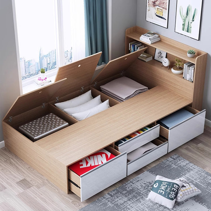 MAS-1912 Masdio Modern Storage Bedframe