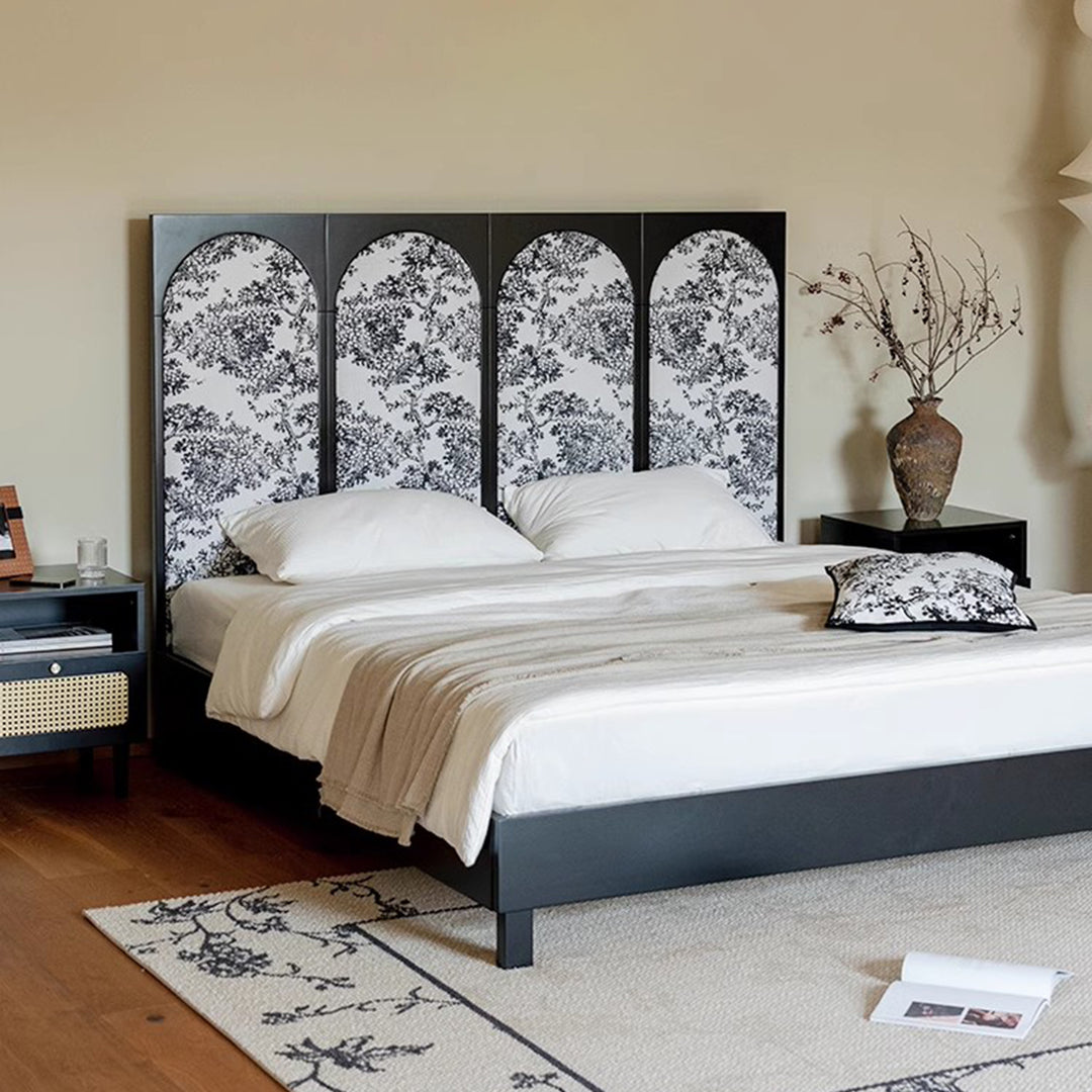 MAS-1913 Masdio Oriental Solid Wood Bedframe