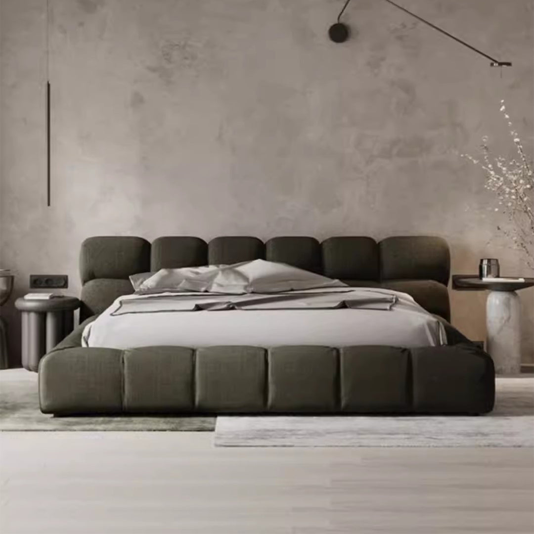 MAS-1928 Masdio Modern Leather Bedframe