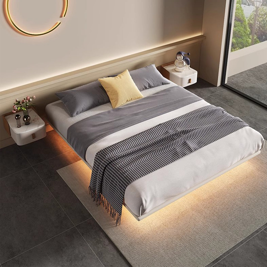 MAS-1932 Masdio Modern Leather Bedframe