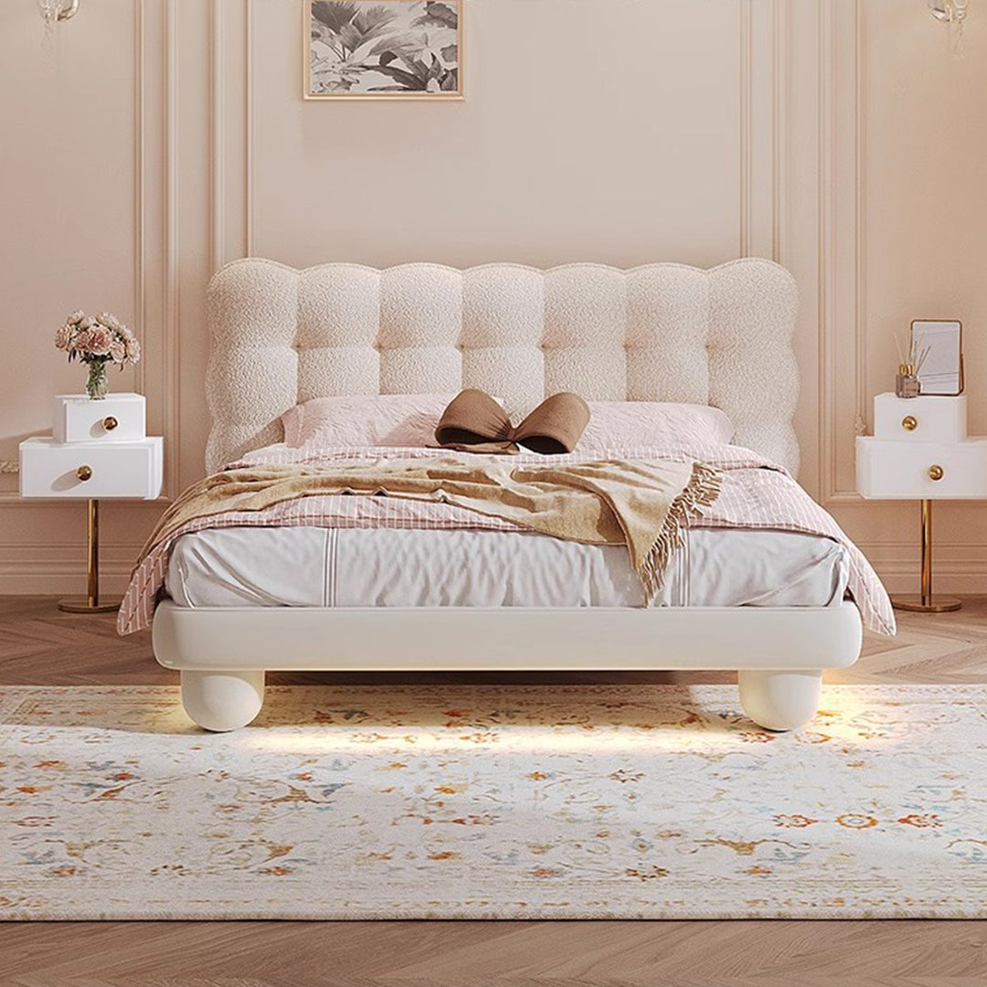 MAS-1934 Masdio Modern Boucle Bedframe Masdio