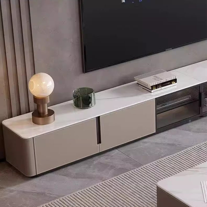 MAS-2190 Masdio LOUNA Modern Sintered Stone TV Console Masdio