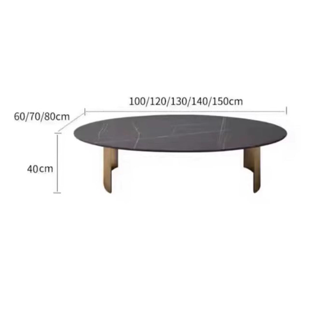 MAS-2242 Masdio RECAR Modern Sintered Stone Coffee Table