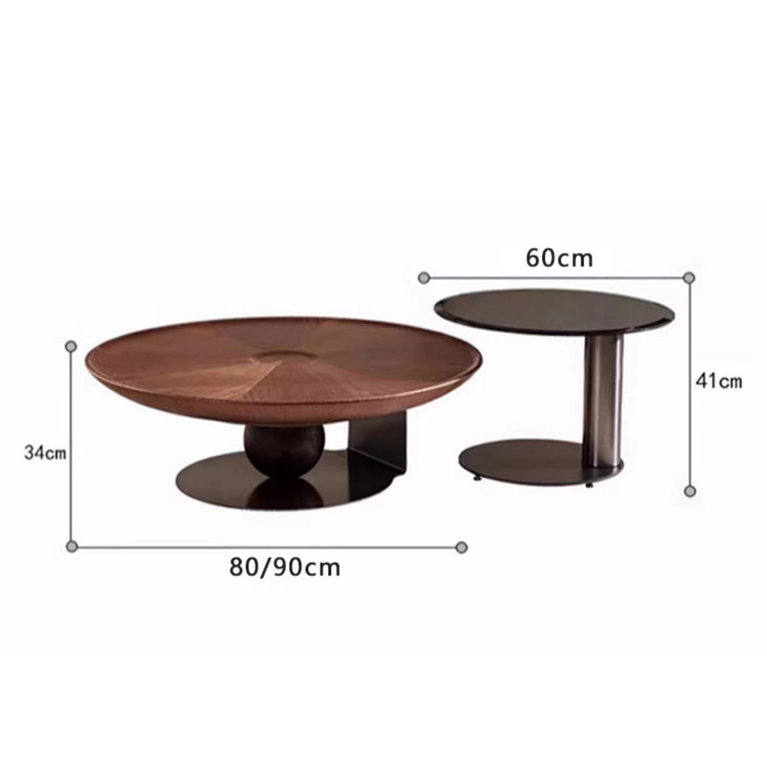 MAS-2243 Masdio CREDO Modern Round Coffee Table