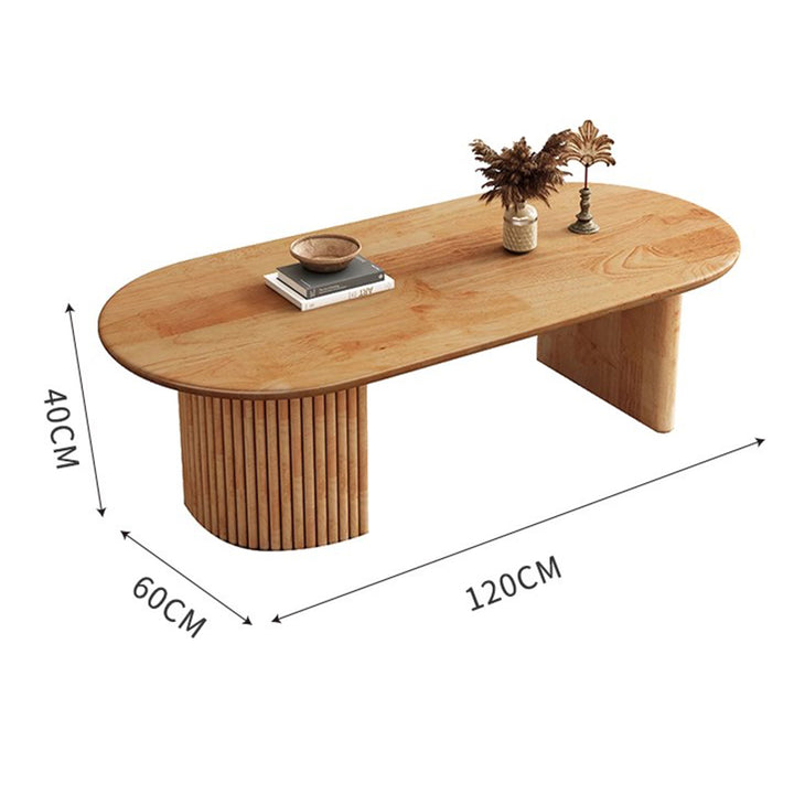 MAS-2253 Masdio GENA Japandi Solid Wood Coffee Table