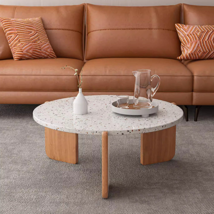 MAS-2255 Masdio VAIRE Modern Terrazzo Coffee Table Masdio