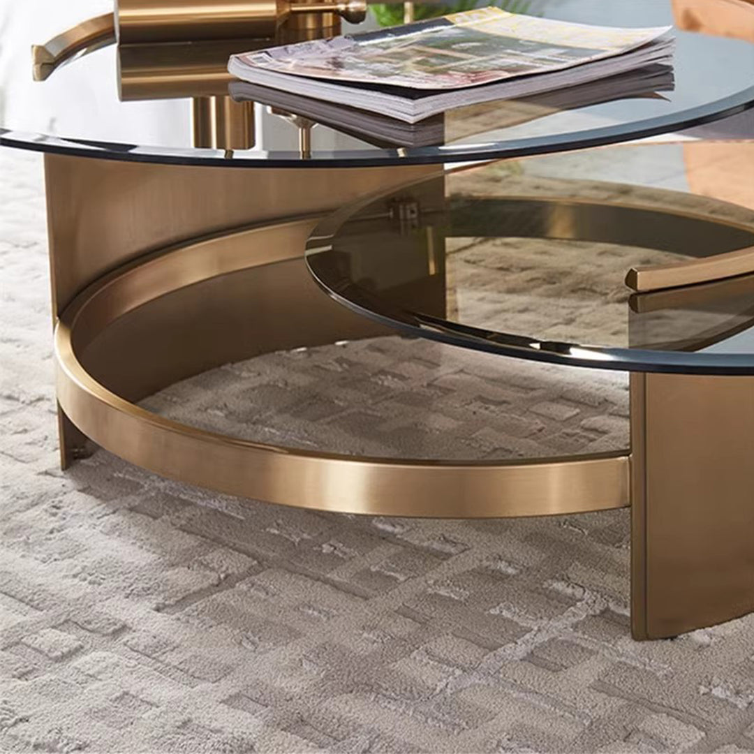 MAS-2260 Masdio NAEL Modern Glass Coffee Table Masdio