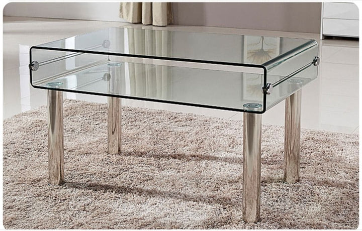 MAS-2307 Masdio Minimalist Designer Glass Coffee Table