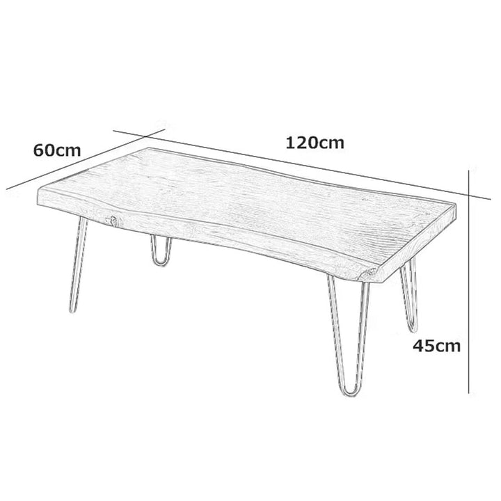 MAS-2309 Masdio CAIUS Suar Live Edge Coffee Table