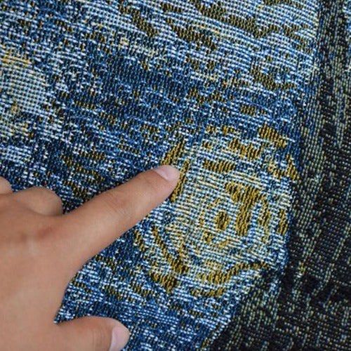 MAS-2399 Masdio Starry Night Flatweave Rugs/Tablecloth/Blanket Masdio