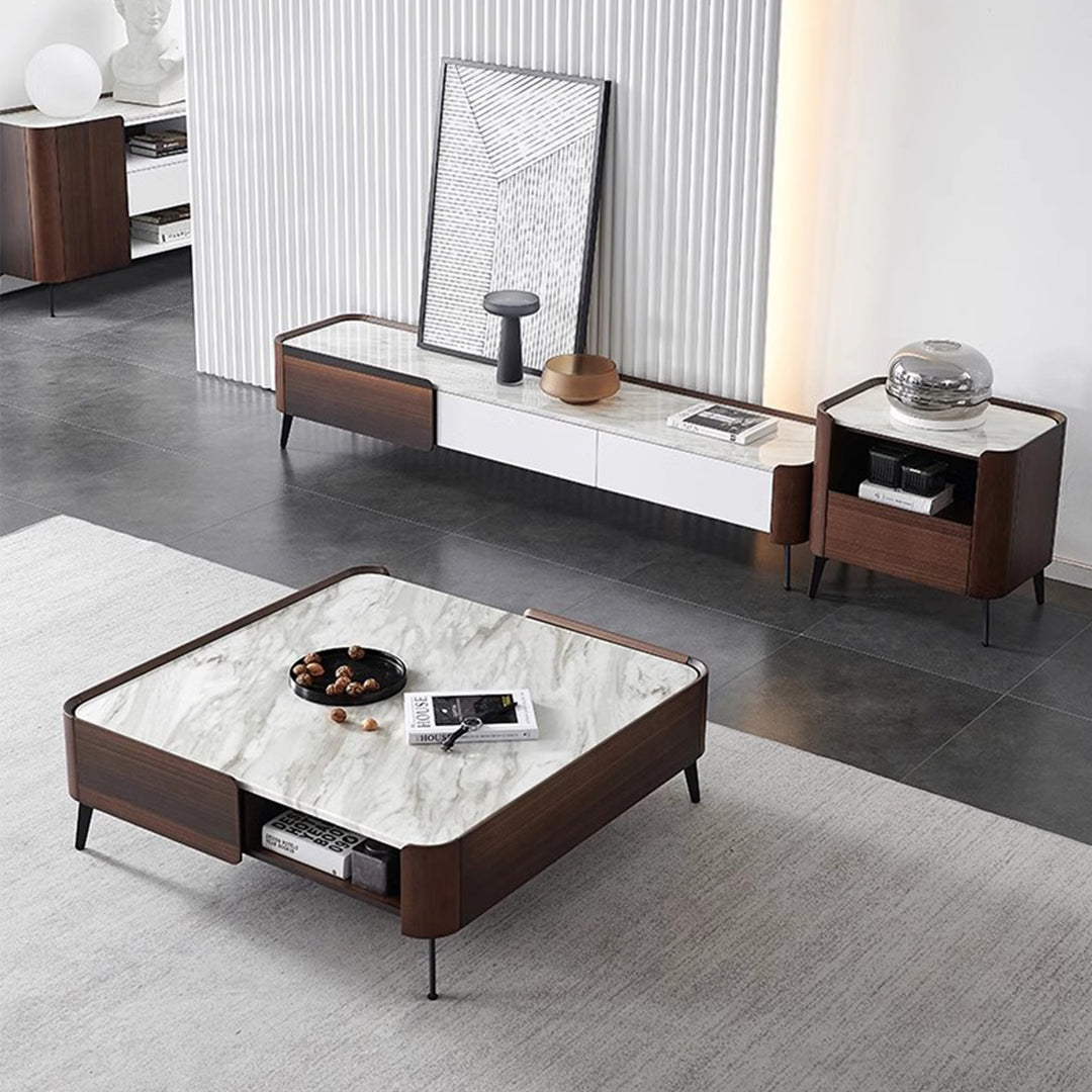 MAS-2427 Masdio MANDA Modern Sintered Stone Coffee Table Masdio