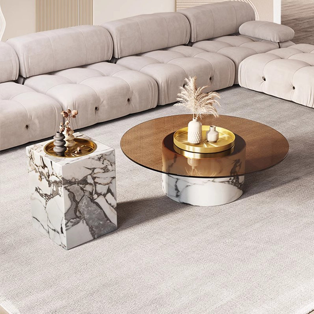 MAS-2429 Masdio LOMA Modern Marble Coffee Table Masdio