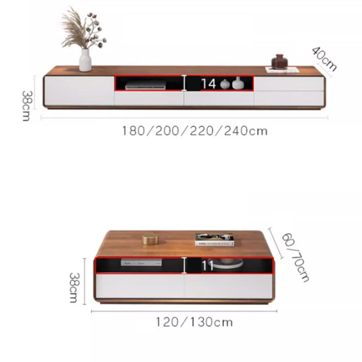 MAS-2440 Masdio ALTA Modern TV Console