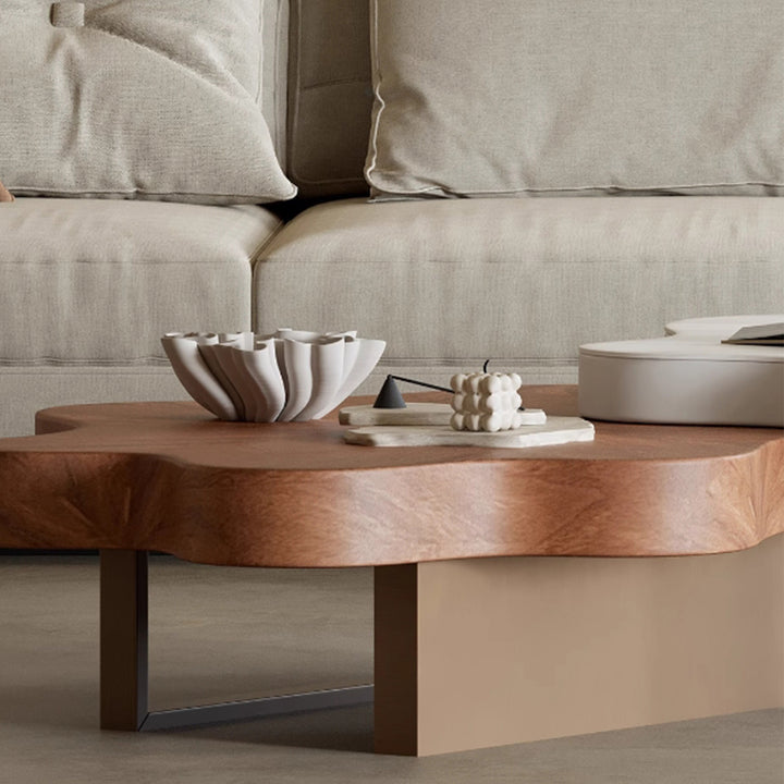 MAS-2450 Masdio KAFKA Modern Solid Wood Nesting Coffee Table