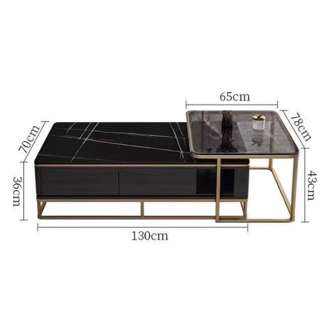 MAS-2480 Masdio LOMBA Modern Sintered Stone Coffee Table Masdio