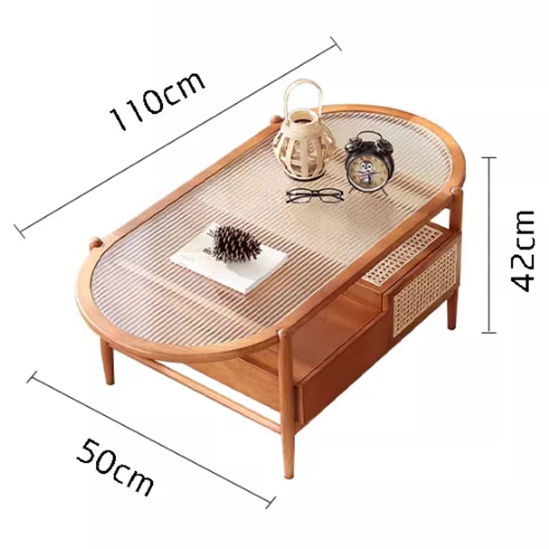 MAS-2503 Masdio ERNY Japandi Coffee Table Masdio