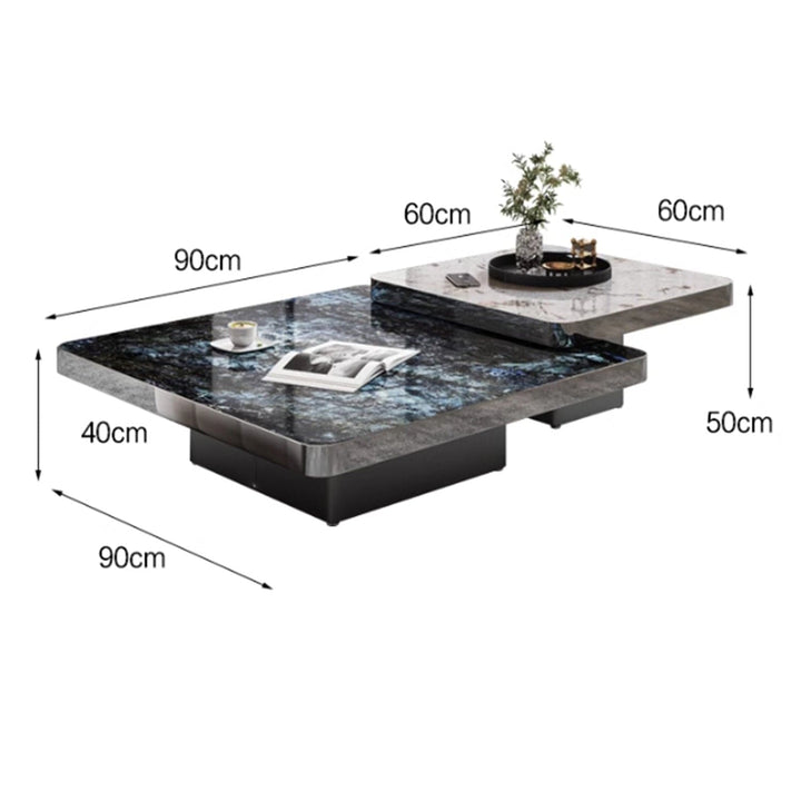 MAS-2504 Masdio HAZEL Modern Sintered Stone Coffee Table Masdio