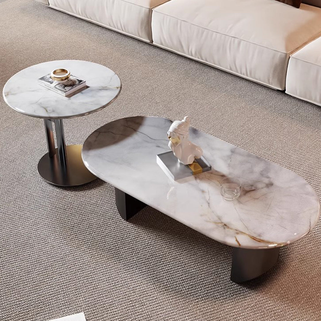 MAS-2516 Masdio JEREME Modern Marble Coffee Table Masdio