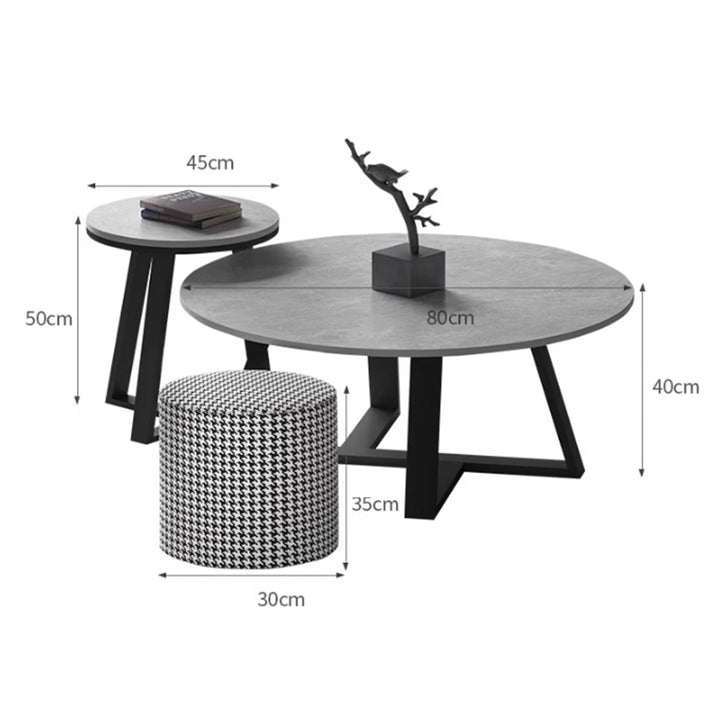 MAS-2530 Masdio DIVET Modern Sintered Stone Coffee Table