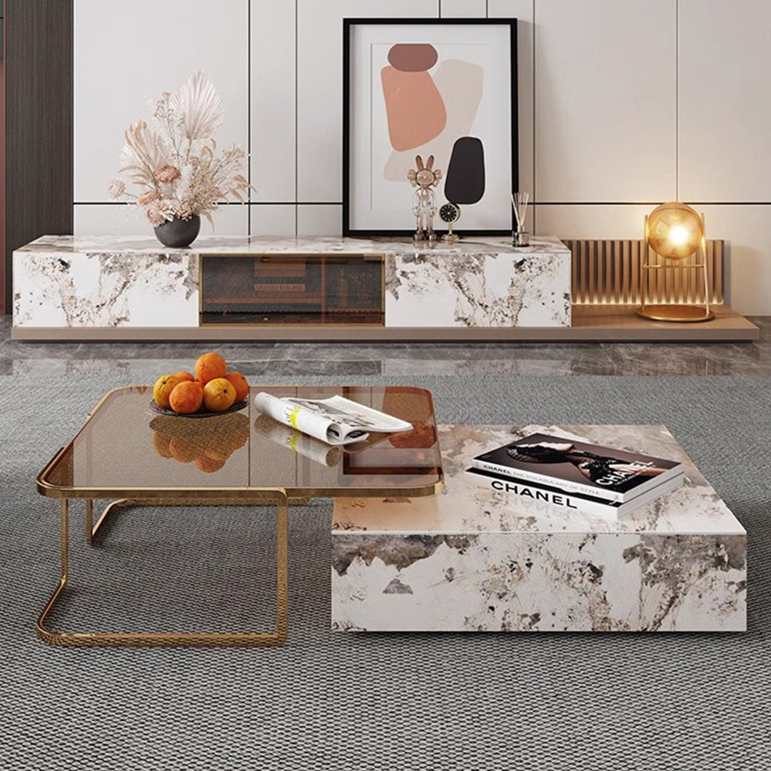 MAS-2530 Masdio VIVIANNA Modern Sintered Stone Coffee Table Masdio